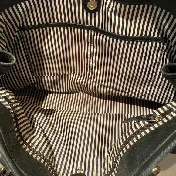 KATE SPADE LEATHER BLACK BAG PURSE - Picture 9 of 11